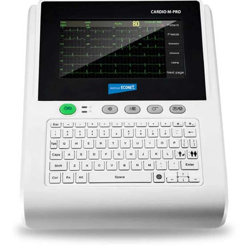 elektrokardiograf medical econet,aparat ekg cardio m-pro, cardio m-pro, aparat ekg medical econet