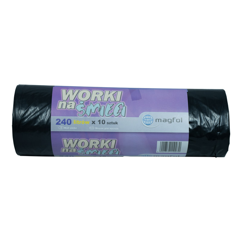 worki na odpady,worki foliowe,worki na śmieci,worki na śmieci 240l,