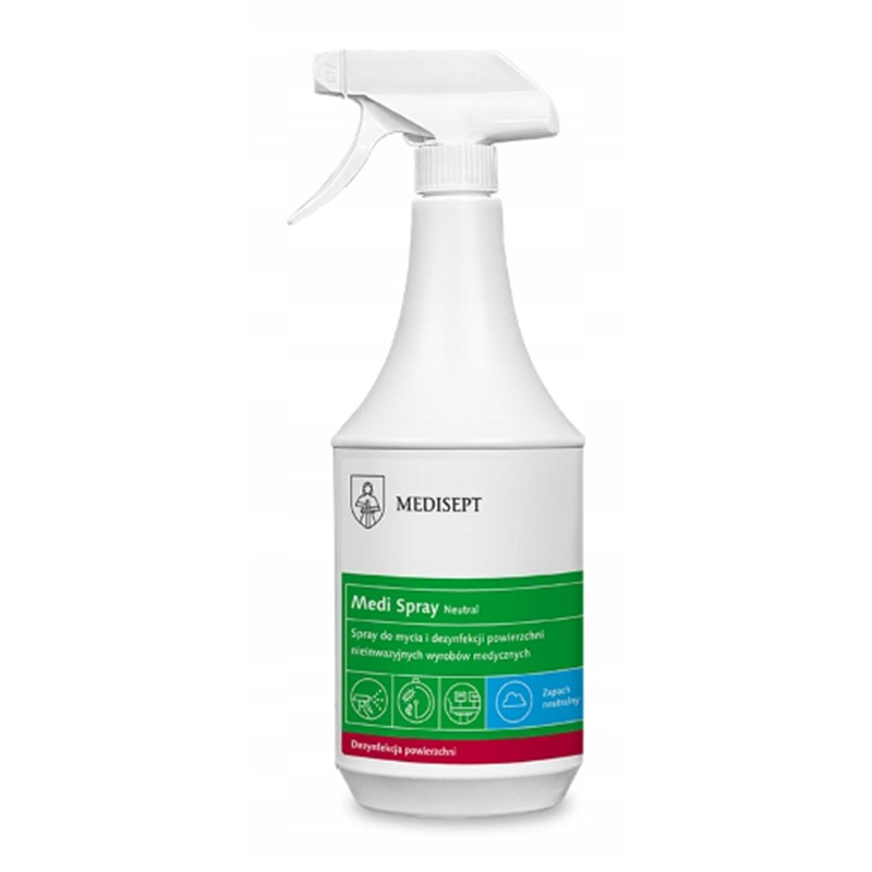 dezynfekcja,dezynfekcyjny,preparat alkoholowy,dezynfekcji,medi spray,neutral,1l,1 l,