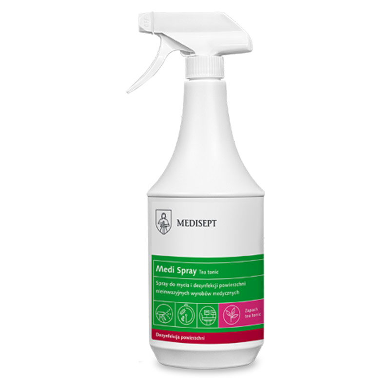 dezynfekcja,dezynfekcyjny,preparat alkoholowy,dezynfekcji,medi spray,tea tonic,1l,1 l,