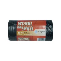 worki na odpady,worki foliowe,worki na śmieci,worki na śmieci 60l,czarne worki