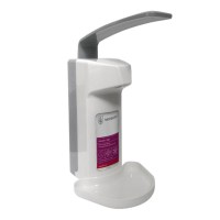 dezynfekcja,dezynfekcyjny,dozownik łokciowy,dozownik na mydło,dozownik na krem,dozownik na płyn,500ml,500 ml,z podstawką,
