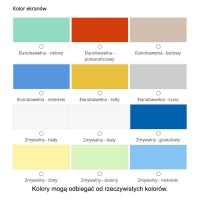 kolory ekranów,kolor ekranu,ekran parawanu