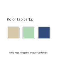 kolory obić,kolor tapicerki,tapicerka,kolor stelaża,kolory stołu do masażu alba