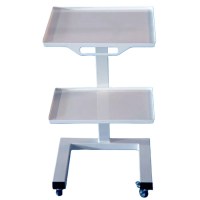 stolik medyczny,pod aparaturę medyczną,aluminiowy,stolik na aparaturę corradomed