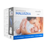 wyprawka,maluszka,microlife,termometr bezdotykowy,laktator elektryczny,inhalator